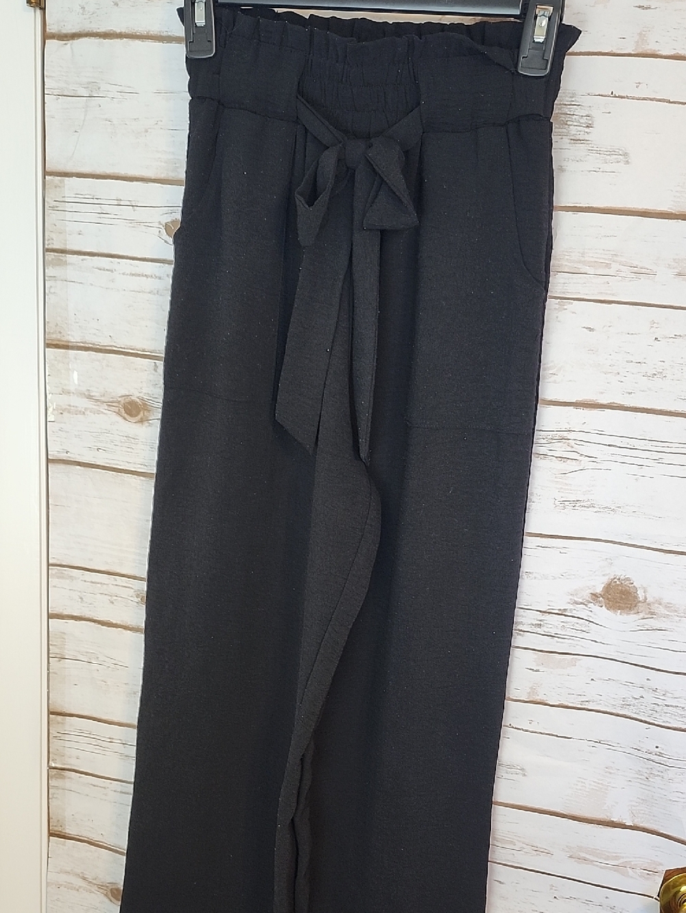 Black Flowy Womens Pants Size XS